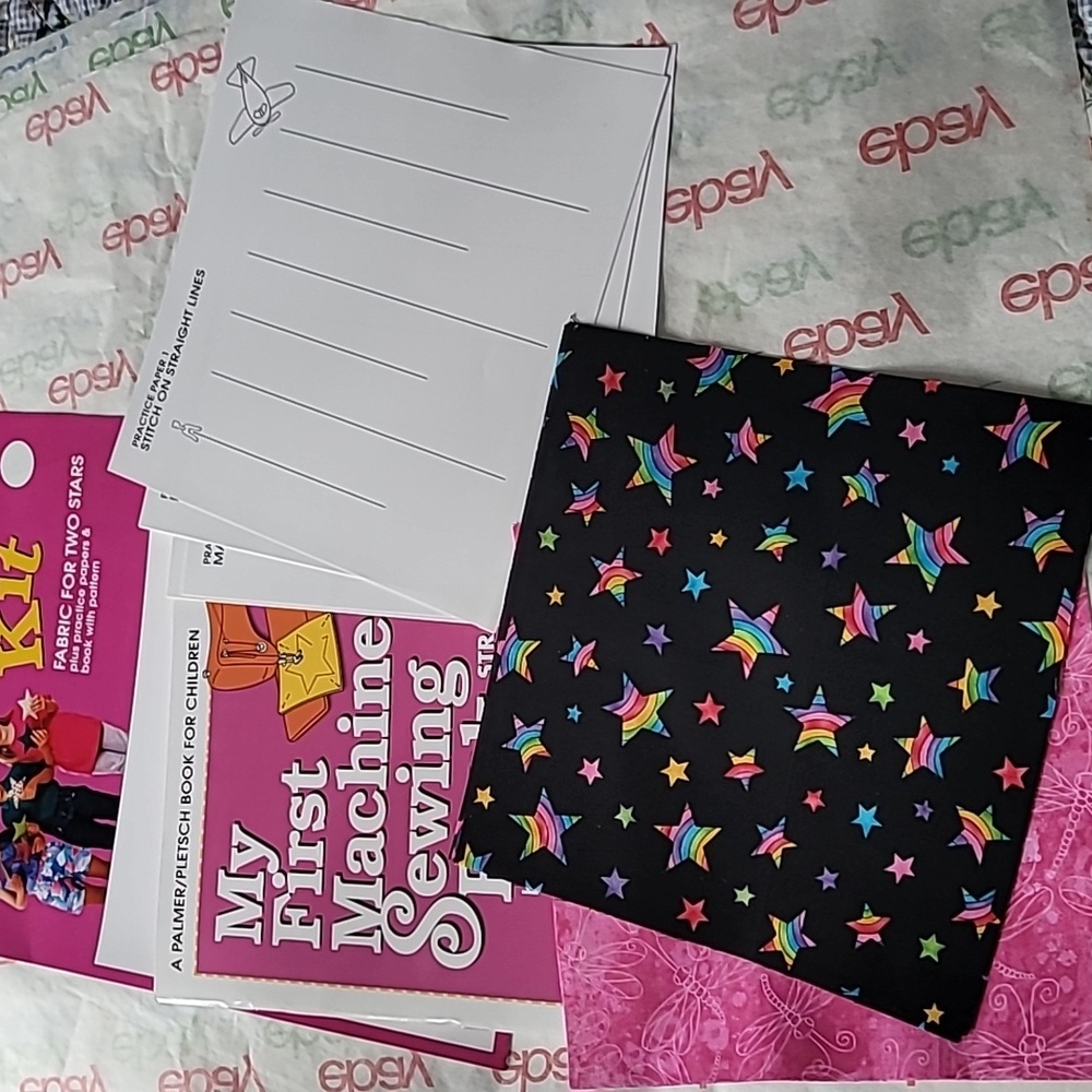 My first machine sewing book Kids 7 and up